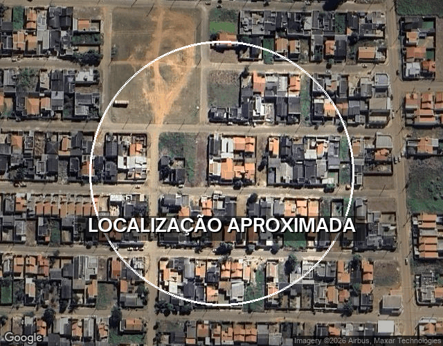 Casa com 160m², terreno 200m², 3 quartos, 2 banheiros, desocupada