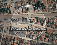 Casa com terreno de 187m², 2 quartos, 1 banheiro, desocupada