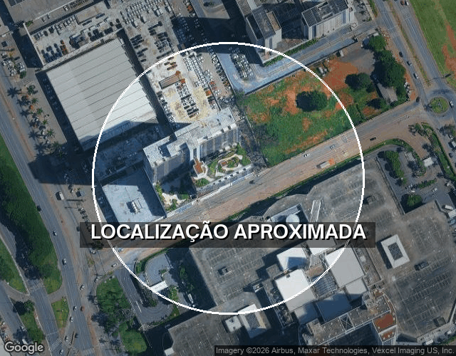 Sala comercial desocupada com 46,65m² em Brasília