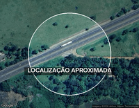 Sítio com 14,57 hectares, casa e barracão rústico