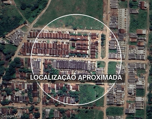Casa com 3 quartos, varanda e área de serviço, 54,59 m² construída