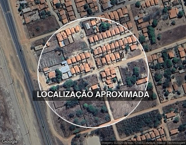 Casa com 2 quartos, 57,29 m², área de serviço e terraço