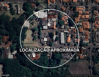 Terreno com casa não averbada, 429m²