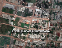 Terreno de 259,55m² com casa de 111,63m², 2 quartos, 1 suíte, 1 banheiro, garagem, sala, cozinha e área de serviço