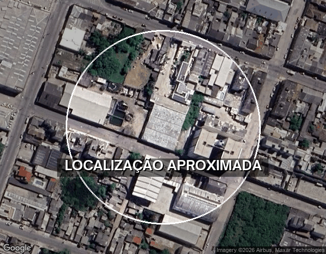 Imóvel industrial com terreno de 22,95m de frente