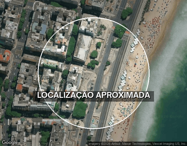 Dois apartamentos integrados com 236 m² cada, 10º andar, Av. Atlântica