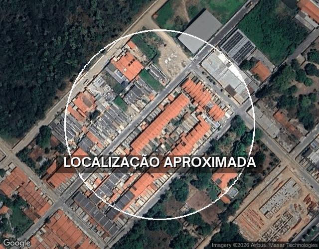 Casa com 84,15m², 2 quartos, desocupada
