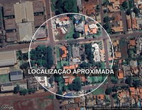 Terreno com 220m² e casa de 66m² em Dourados