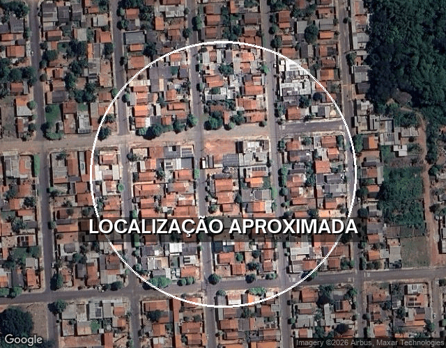 Casa com 2 quartos e 1 banheiro, área construída de 51,35 m²
