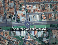 Terreno urbano com galpão em Taiuva/SP