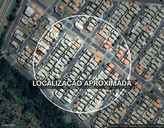 Casa com 2 quartos e 1 banheiro, área construída de 45,47 m²
