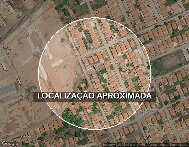 Casa com 1 vaga na garagem em Altos/PI - Lote 185