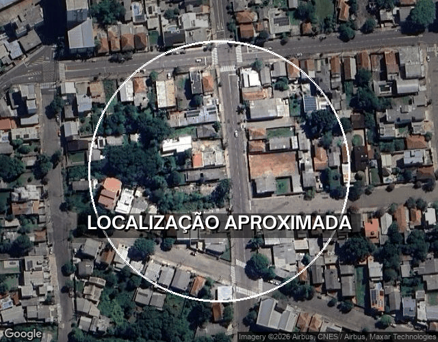 Terreno urbano 566,50m² com benfeitoria em Passo Fundo/RS