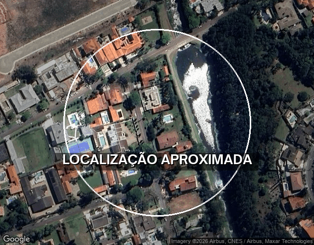 Terreno urbano de 7.668m² em Atibaia com restrições non aedificandi