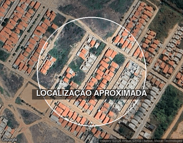 Casa com 2 quartos, 59,75m², terreno de 200m² em Mossoró/RN