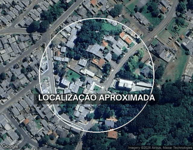 Terreno urbano livre de pendências 583,78m² em Guarapuava-PR