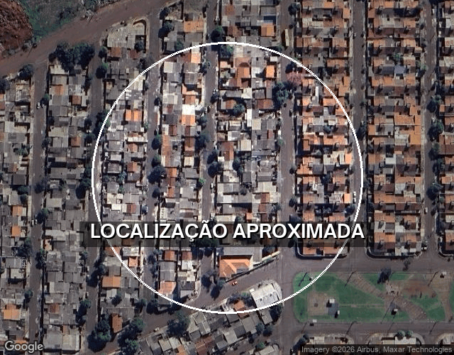 Terreno 120m² com construção não averbada em Londrina/PR