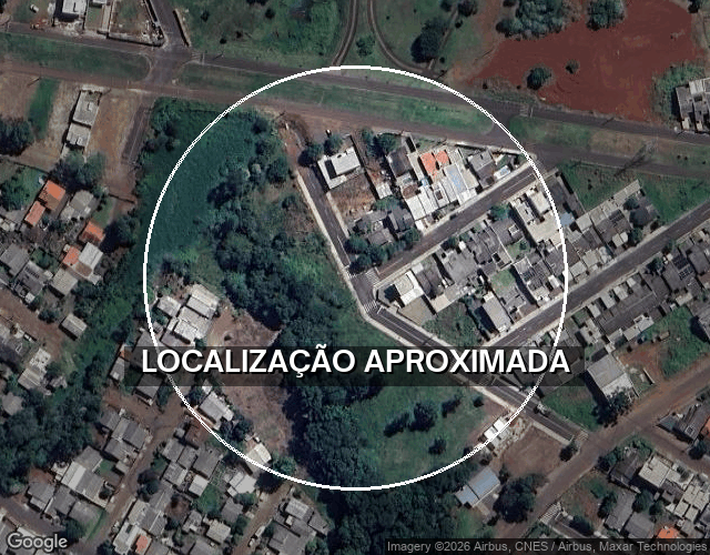 Terreno urbano 266m² em Francisco Beltrão com casa de 62m²
