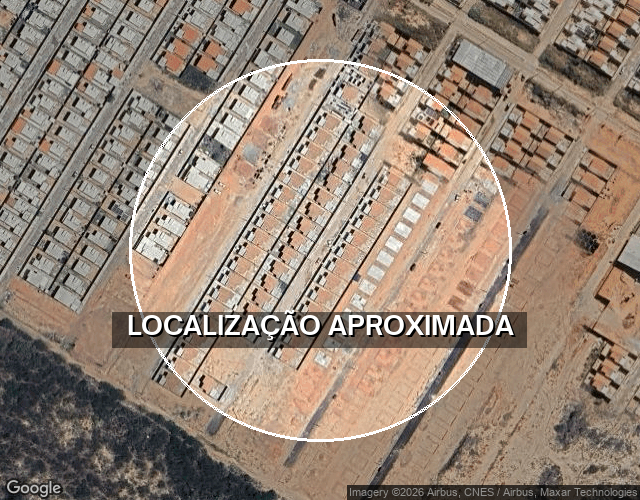 Casa com 2 quartos e 1 vaga na garagem em Mossoró/RN