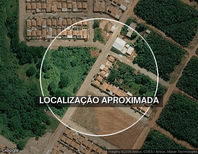 Terreno 182,5m² com casa de 45,81m², 2 quartos e 1 vaga