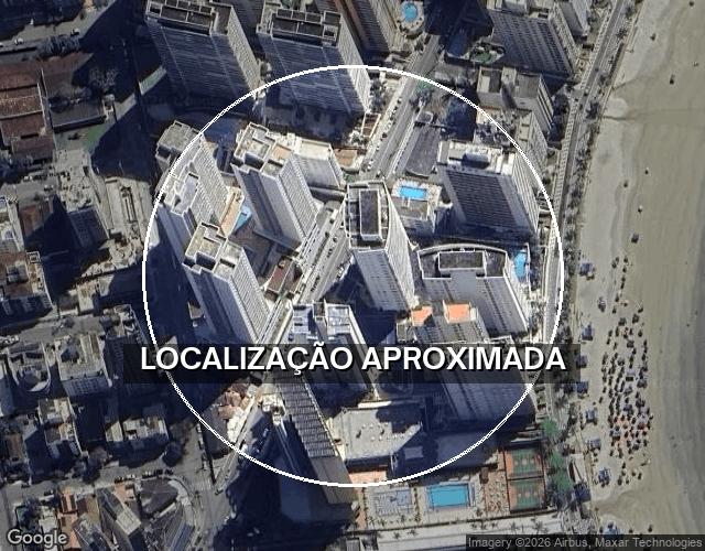 Apartamento 2 dormitórios, 117m², 2 vagas - Guarujá/SP