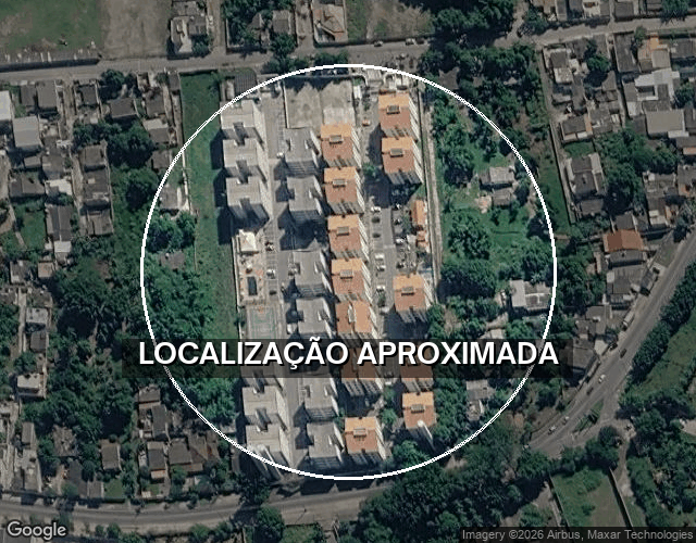 Apartamento 2 quartos, 45m², 1 vaga - Santa Cruz/RJ
