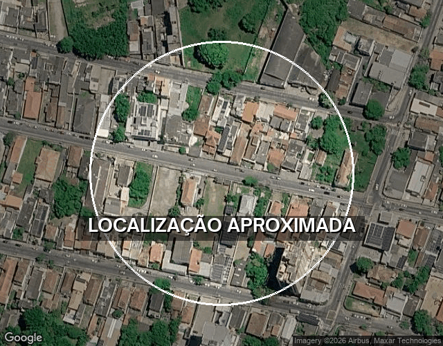 Terreno 1.233m² murado em Campos dos Goytacazes/RJ