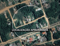 Imóvel residencial em Bagé/RS com prédio de alvenaria e terreno