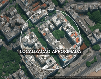 Apartamento 38m² em Copacabana com sala e quarto conjugado