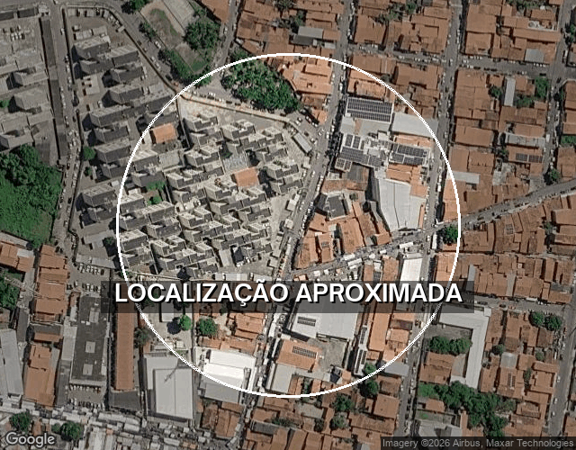 Apartamento 302 com 46m² em condomínio residencial em Fortaleza/CE