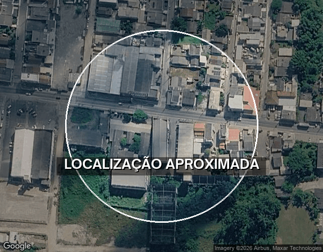 Terreno comercial com 2 galpões em Navegantes/SC - 43.670m²