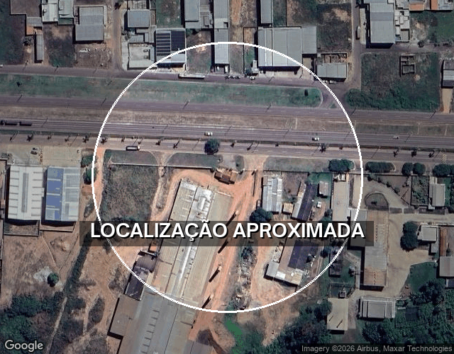 Fração ideal de terreno c/ 3.450m² - Barracão - Cacoal/RO