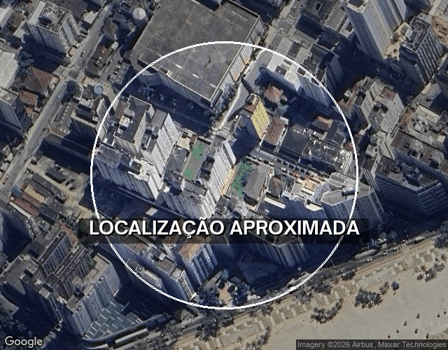 Apto. 53m² com 2 Quartos - Centro de São Vicente/SP