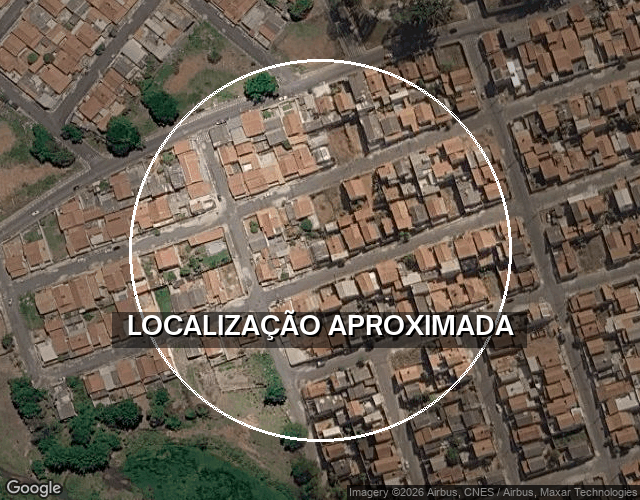 Casa com 106m² de área construída em Guaxupé/MG