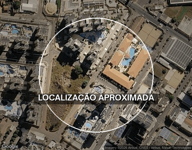 Apartamento com Varanda, Piscinas e Sauna em Caldas Novas
