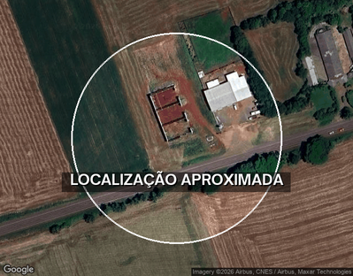 Área Rural com 933 m² Construídos e Estruturas