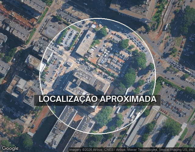 Sala comercial de 48,29 m² ocupada em Brasília
