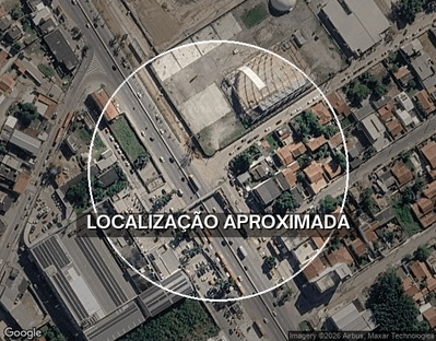 Terreno de 4.572,97 m² em venda direta judicial