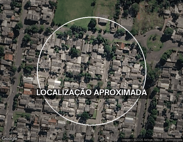Casa ocupada com 88,56 m² de área construída
